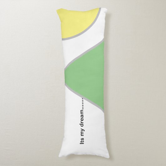 bolster lichaamskussen (Voorkant Verticaal)