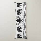 BOLSTER PILLOW MET BATIK MOTIF LICHAAMSKUSSEN (Voorkant Verticaal)