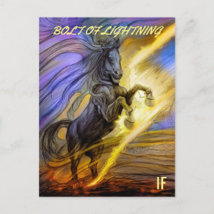 Bolt of Lightning briefkaart van Mike Winterbauer