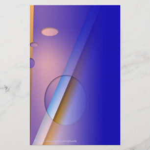 Bolt van blauw - 1 briefpapier