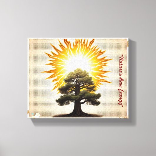 "Bolt van het leven" Canvas Afdruk (Voorkant)