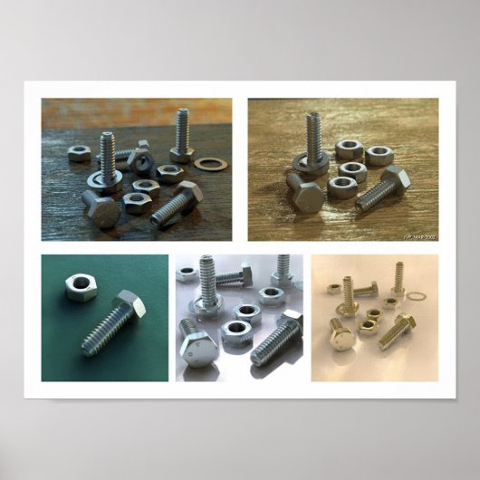 Boltdistillaten Poster (Voorkant)