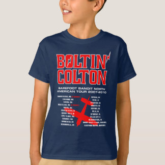 Boltin' Colton World Tour (rood) T-shirt