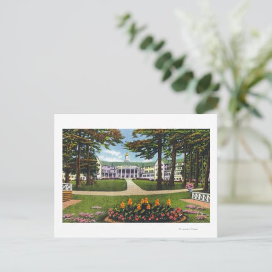 Bolton Landing Exterior Uitzicht Sagamore Hotel Briefkaart (Staand voorkant)