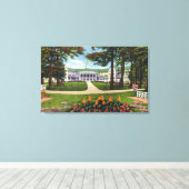Bolton Landing Exterior Uitzicht Sagamore Hotel Canvas Afdruk (Insitu (Houten vloer))