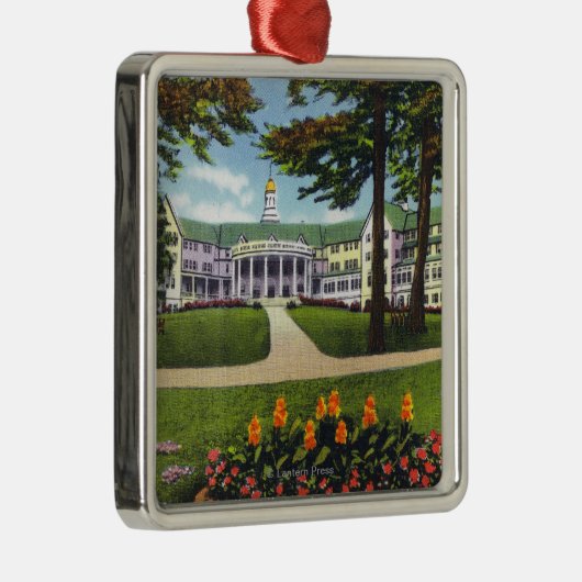 Bolton Landing Exterior Uitzicht Sagamore Hotel Metalen Ornament (Rechts)