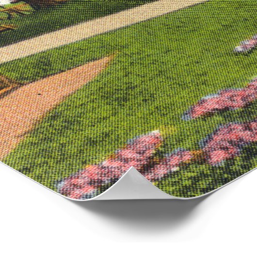 Bolton Landing Exterior Uitzicht Sagamore Hotel Poster (Hoek)