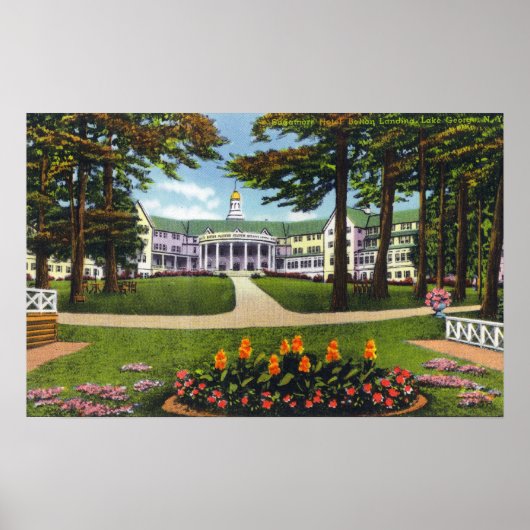 Bolton Landing Exterior Uitzicht Sagamore Hotel Poster (Voorkant)