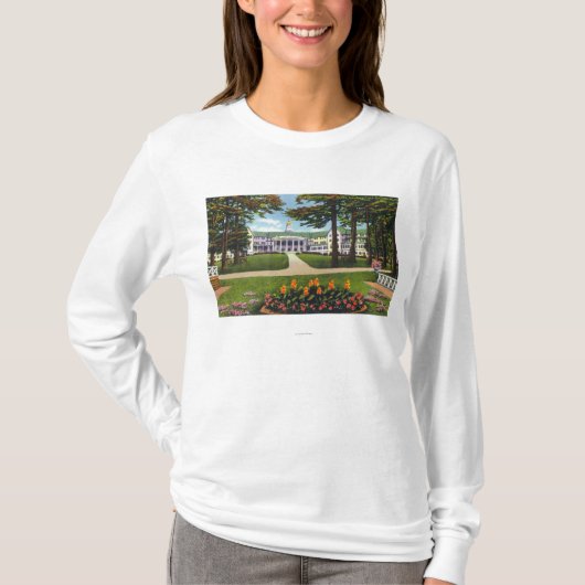 Bolton Landing Exterior Uitzicht Sagamore Hotel T-shirt (Voorkant)