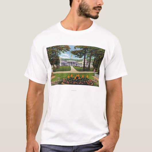 Bolton Landing Exterior Uitzicht Sagamore Hotel T-shirt (Voorkant)