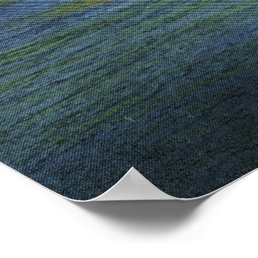 Bolton Landing Uitzicht van Couples Canoeing Poster (Hoek)