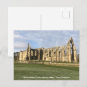 Bolton Priory, Bolton Abbey, West Yorkshire Feestdagenkaart (Voorkant / Achterkant)