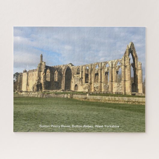 Bolton Priory, Bolton Abbey, West Yorkshire Legpuzzel (Horizontaal)
