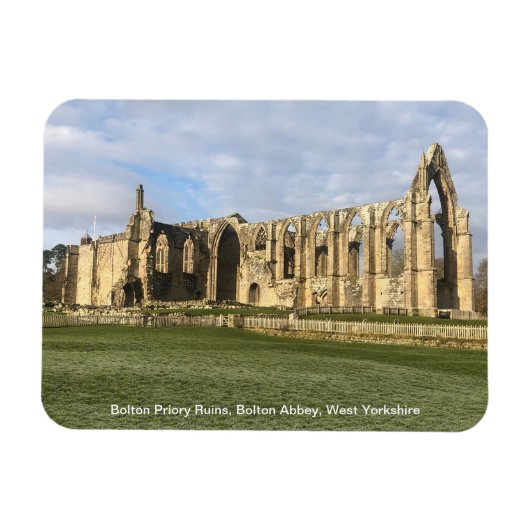Bolton Priory, Bolton Abbey, West Yorkshire Magneet (Horizontaal)