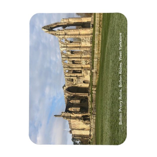 Bolton Priory, Bolton Abbey, West Yorkshire Magneet (Verticaal)