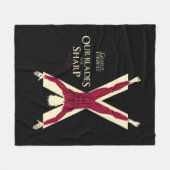 Bolton Sigil - onze blades zijn scherp Fleece Deken (Voorkant (Horizontaal))