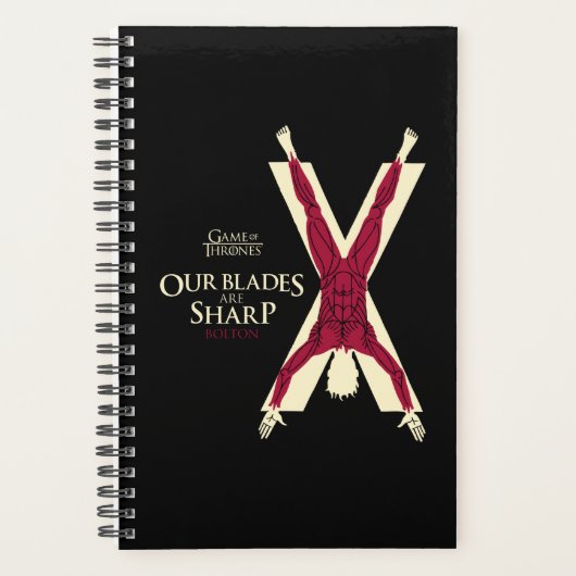 Bolton Sigil - onze blades zijn scherp Planner (Voorkant)