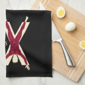 Bolton Sigil - onze blades zijn scherp Theedoek (Quarter Fold)