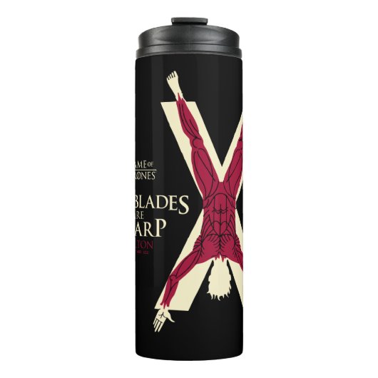 Bolton Sigil - onze blades zijn scherp Thermosbeker (Voorkant)