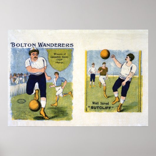 Bolton Wanderers FC, 1894 Poster (Voorkant)