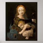 Boltraffio Madonna of the Rose CC0335 XL Poster (Voorkant)