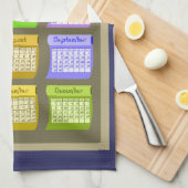 Bolts of Fabric tea keukenhanddoek 2024 kalender (Quarter Fold)