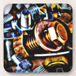 Bolts Pop Art Onderzetter