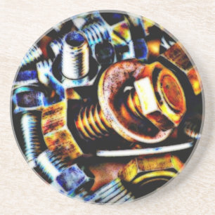 Bolts Pop Art Zandsteen Onderzetter