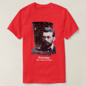 Boltzmann Entropy-formule Theoretische fysica en T-shirt (Design voorkant)