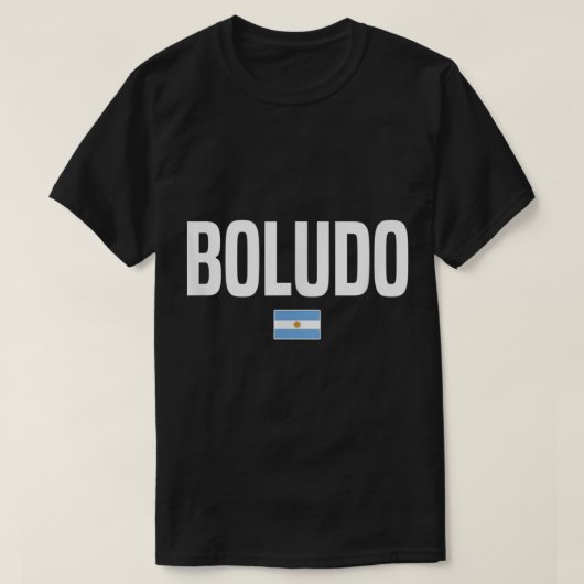 Boludo Argentinië Slang Argentina T-shirt (Design voorkant)