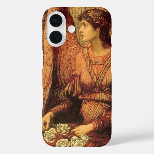 Bolwerken van Gods Huis, engel door John Strudwick Case-Mate iPhone Case (Achterkant)