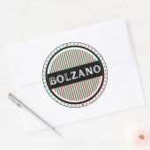 Bolzano City Pride Emblem – Italian Identity Ronde Sticker (Envelop)