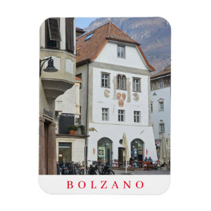 Bolzano Walther Square gebouw uitzicht koelkastmag Magneet