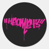 Bom 43 ronde sticker (Voorkant)