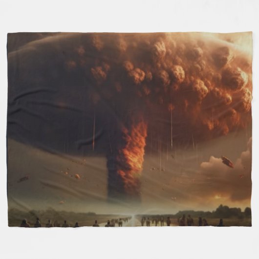 BOM A FLEECE DEKEN (Voorkant (Horizontaal))