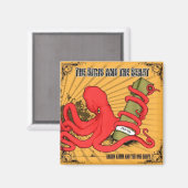 Bom en de Beast Magnet (Voorkant / Achterkant)