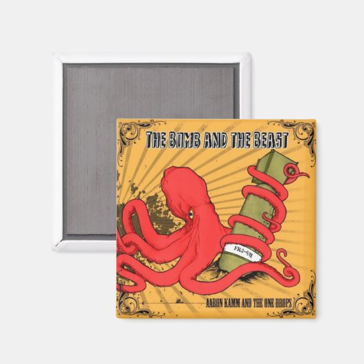 Bom en de Beast Magnet (Voorkant / Achterkant)