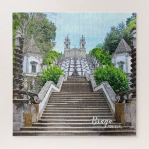Bom Jesus de Braga Katholiek Heiligdom, Portugal Legpuzzel