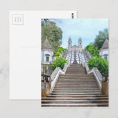 Bom Jesus do Monte heiligdom in Braga, Portugal Briefkaart (Voorkant / Achterkant)