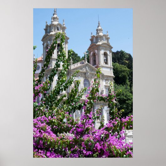 Bom Jesus do Monte-kerk Poster (Voorkant)