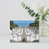 Bom Jesus doet Monte. Briefkaart (Staand voorkant)