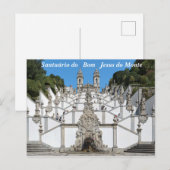 Bom Jesus doet Monte. Briefkaart (Voorkant / Achterkant)