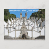 Bom Jesus doet Monte. Briefkaart (Voorkant)