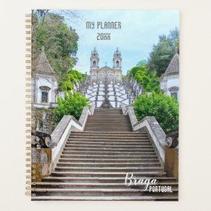 Bom Jesus katholiek heiligdom foto, Braga, Portuga Planner