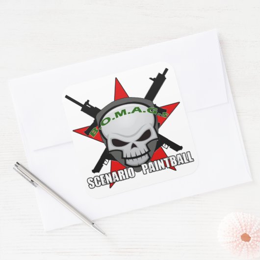 BOMAGS STICKERS (Envelop)