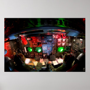 BOMAVIONICA, NAV, EN DE CONSOLE VAN WAPENS POSTER