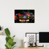 BOMAVIONICA, NAV, EN DE CONSOLE VAN WAPENS POSTER (Thuiskantoor)