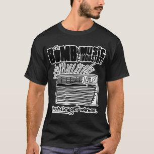 Bomb De Amerikaanse muziekindustrie Punk Essentiël T-shirt