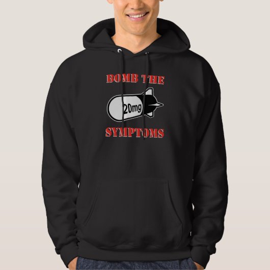 BOMB DE SYMPTOMS Hoodie (Voorkant)