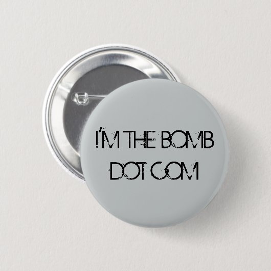 BOMB DOT COM-Button Ronde Button 5,7 Cm (Voorkant /achterkant)